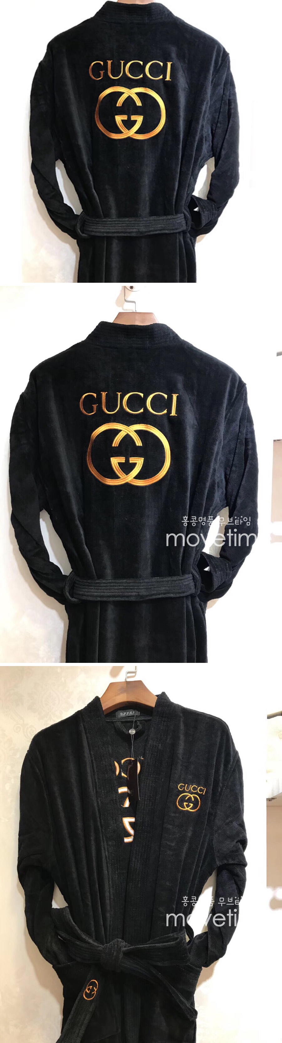 [홍콩명품.Gucci] 구찌 23SS 로고 남녀공용 바스로브(블랙), ET620, NNT, 홍콩명품쇼핑몰,무브타임,악세사리,잡화,생활용품