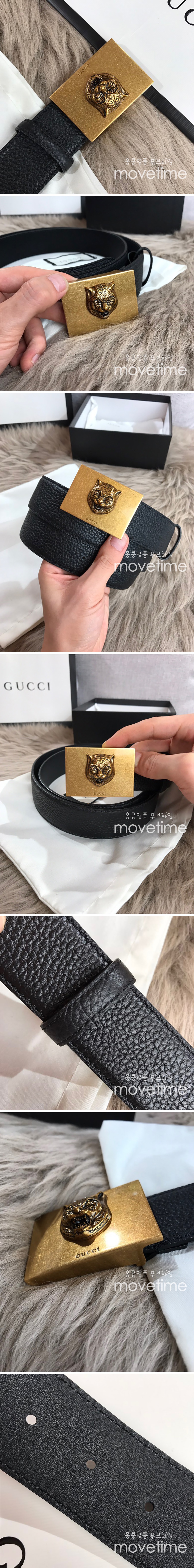 [홍콩명품.Gucci] 구찌 23SS 타이거 골드 버클 가죽 레더 벨트 40MM, BT568, 4.0cm, X1, BRB, 명품쇼핑몰,의류,무브타임사이트,인터넷쇼핑몰,남자명품,해외직구