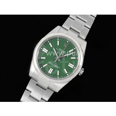 [홍콩명품시계.ROLEX] 로렉스 오이스터 퍼폐츄얼 41mm 124300 그린 다이얼, 무브타임,남자명품시계,워치,중년남자,SA,명품시계