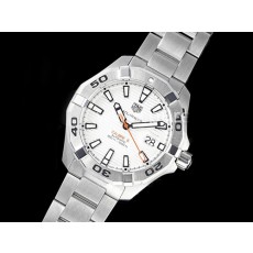 [홍콩명품시계.TAGHEUER] 태그호이어 아쿠아레이서 칼리버 5 44mm 화이트 다이얼, 남자명품시계,워치,중년남자,SA,명품시계,손목시계
