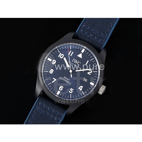 [홍콩명품시계.IWC] 아이더블유씨 파일럿 블랙 세라믹 베젤 블루 다이얼, 명품직구,구매대행,럭셔리,남자명품시계,워치,중년남자