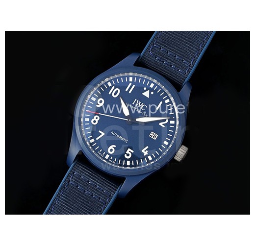 [홍콩명품시계.IWC] 아이더블유씨 파일럿 블루 세라믹 베젤 블루 다이얼, 명품직구,구매대행,럭셔리,남자명품시계,워치,중년남자