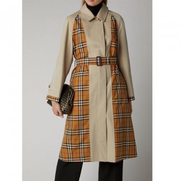 [홍콩명품.Burberry] 버버리 23SS Guiseley 인사이드아웃 코튼 개버딘 트렌치코트, BM4696, BR, 온라인명품쇼핑몰,의류,무브타임사이트,인터넷쇼핑몰,해외직구