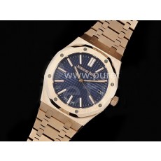 [홍콩명품시계.AUDEMARS PIGUET] 오데마피게 로얄오크 41mm 15500 로즈골드 블루 다이얼, 남자명품시계,워치,중년남자,SA,명품시계,메탈시계