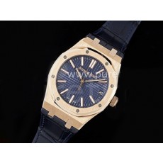 [홍콩명품시계.AUDEMARS PIGUET] 오데마피게 로얄오크 41mm 15500 로즈골드 블루 다이얼, 남자명품시계,워치,중년남자,SA,명품시계,가죽밴드