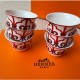 [홍콩명품.Hermes] 에르메스 23SS 선물용 커피컵 티겁 머그잔 세트 (6pcs), ET930, AGG, 홍콩명품쇼핑몰,무브타임,악세사리,잡화,생활용품