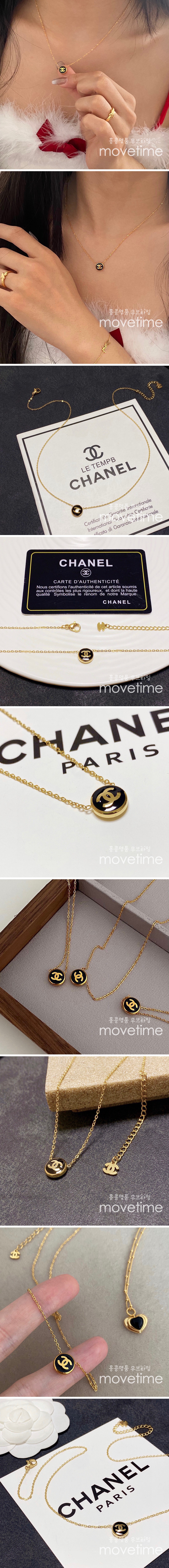 [홍콩명품.CHANEL] 샤넬 23SS 라운드 CC 로고 목걸이, ET943, AGG, 홍콩명품쇼핑몰,무브타임,악세사리,잡화,생활용품