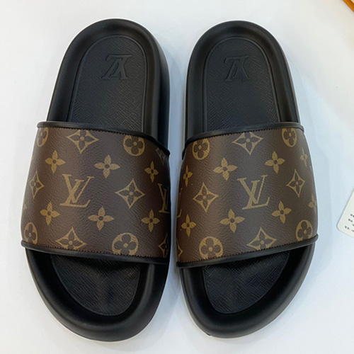 [홍콩명품.LOUIS VUITTON] 루이비통 23SS 모노그램 레더 슬리퍼, SE1367, PMD, 무브타임사이트,인터넷명품쇼핑몰,남자명품,슈즈,신발