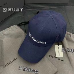 [홍콩명품.BALENCIAGA] 발렌시아가 23SS 로고 자수 볼캡 모자 (네이비), CA0101, JX, 무브타임,쇼핑몰,해외직구,구매대행사이트