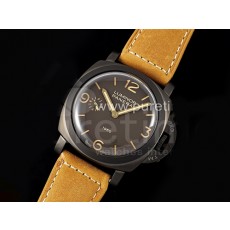[홍콩명품시계.PANERAI] 파네라이 팸375 PVD블랙 세라믹 브라운 다이얼, 남자명품시계,워치,중년남자,SA,명품시계,손목시계