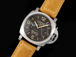 [홍콩명품시계.PANERAI] 파네라이 팸1351 브라운 다이얼, 남자명품시계,워치,중년남자,SA,명품시계,손목시계