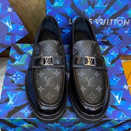 [홍콩명품.LOUIS VUITTON] 루이비통 23SS LV 모노그램 로퍼 구두, SE1529, S1, 무브타임사이트,인터넷명품쇼핑몰,남자명품,슈즈,신발