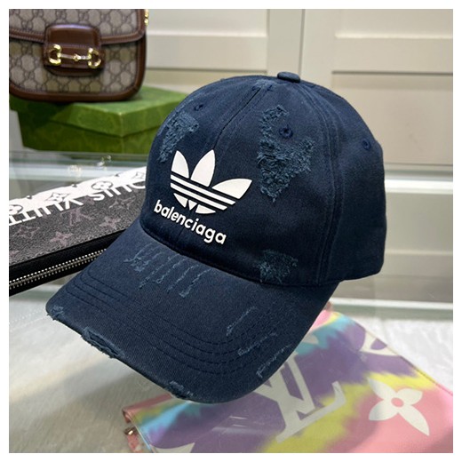 [홍콩명품.BALENCIAGA] 발렌시아가 23SS 아디다스 콜라보 로고 빈티지 볼캡 모자 (4컬러), CA0132, NNT, 무브타임,쇼핑몰,해외직구,구매대행사이트