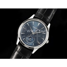 [홍콩명품시계.JAEGER-LECOULTRE] 예거르꿀뜨르 마스터 울트라 신 문페이즈 1368420 블루 다이얼, 무브타임,남자명품시계,워치,중년남자,SA,명품시계