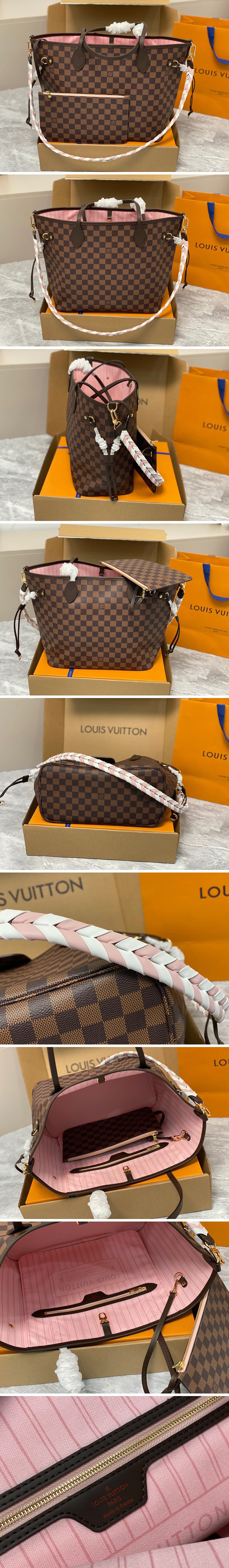 [홍콩명품.LOUIS VUITTON] 루이비통 23SS 네버풀 MM N40448, BGM1470, JD, 홍콩명품가방,손목가방,크로스백,핸드백,구매대행,무브타임