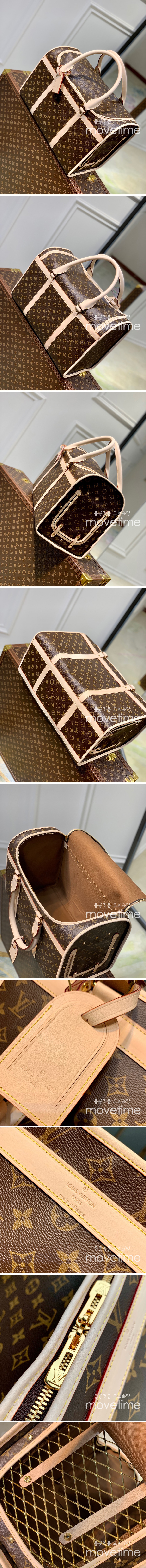 [홍콩명품.LOUIS VUITTON] 루이비통 23SS 모노그램 강아지 애완견 가방 라지 M41201, BGM1553, BDA, 홍콩명품가방,명품쇼핑몰,크로스백,핸드백,구매대행,무브타임