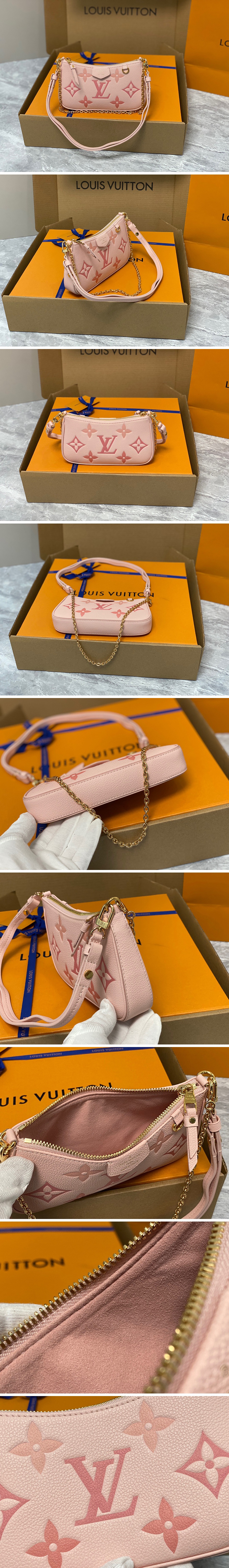 [홍콩명품.LOUIS VUITTON] 루이비통 23SS 이지 파우치 온 스트랩 M80349 (핑크), BGM1588, BDA, 홍콩명품가방,명품쇼핑몰,크로스백,핸드백,구매대행,무브타임