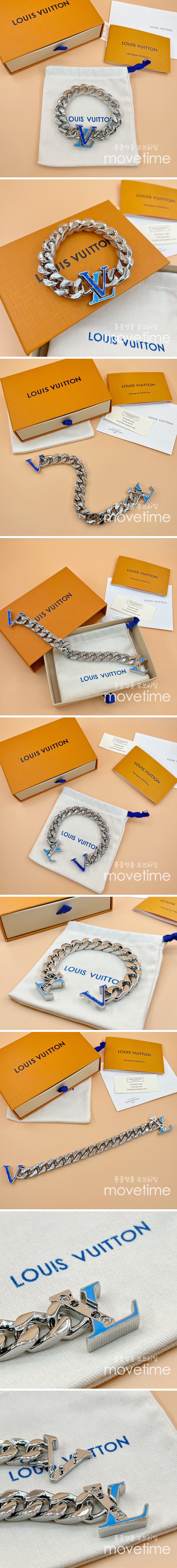 [홍콩명품.LOUIS VUITTON] 루이비통 23SS LV 체인 팔찌 M0919M, ET1479, AGG, 홍콩명품쇼핑몰,인터넷명품,온라인명품사이트,여자명품,해외직구