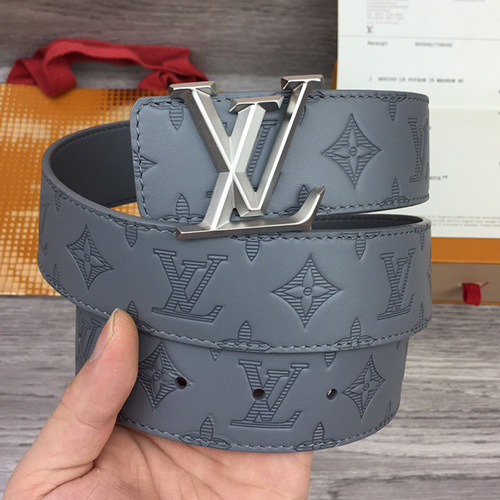 [홍콩명품.LOUIS VUITTON] 루이비통 23SS LV 모노그램 그레이-가죽 벨트 (3컬러), BT785, 4.0cm, MR, 명품레플리카,명품쇼핑몰,의류,무브타임사이트,인터넷쇼핑몰,남자명품,해외직구