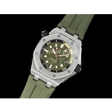 [홍콩명품시계.AUDEMARS PIGUET] 오데마피게 로얄오크 오프쇼어 42mm 그린 다이얼, 남자명품시계,워치,중년남자,SA,명품시계,고무밴드