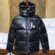 [홍콩명품.MONCLER] 몽클레어 23SS 로고 나일론 후드 다운 패딩 자켓 (블랙), BM7594, S1F, 온라인명품쇼핑몰,남자명품의류,인터넷쇼핑몰,해외직구