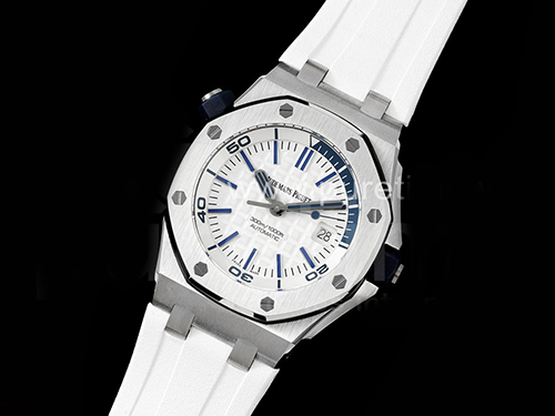 [홍콩명품시계.AUDEMARS PIGUET] 오데마피게 로얄오크 오프쇼어 다이버 42mm 15710 화이트 다이얼, 남자명품시계,워치,중년남자,SA,명품시계,고무밴드