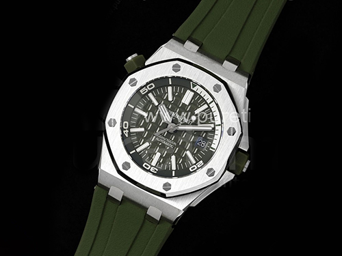 [홍콩명품시계.AUDEMARS PIGUET] 오데마피게 로얄오크 오프쇼어 다이버 42mm 15710 그린 다이얼, 남자명품시계,워치,중년남자,SA,명품시계,고무밴드