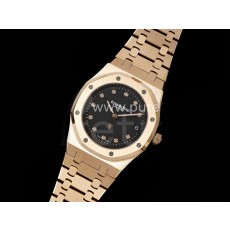 [홍콩명품시계.AUDEMARS PIGUET] 오데마피게 로얄오크  39mm 15202 로즈골드 블랙 다이아몬드 다이얼, 남자명품시계,워치,중년남자,SA,명품시계,메탈밴드