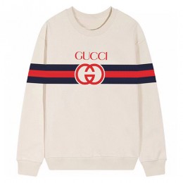 [홍콩명품.Gucci] 구찌 23SS 로고 스트라이프 프린트 맨투맨 (아이보리), BM7992, JU, 온라인명품쇼핑몰,남자명품의류,인터넷쇼핑몰,해외직구