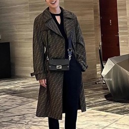 [홍콩명품,FENDI] 펜디 23SS FF 모노그램 롱 코트, BM8050, TOM, 온라인명품쇼핑몰,남자명품의류,인터넷쇼핑몰,해외직구