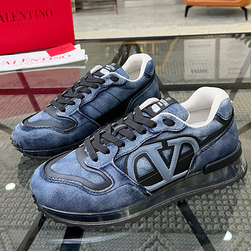 [홍콩명품.Valentino] 발렌티노 23SS 시그니처 로고 러너 스니커즈 (데님), SE1931, S6, 무브타임사이트,인터넷명품쇼핑몰,남자명품,슈즈,신발