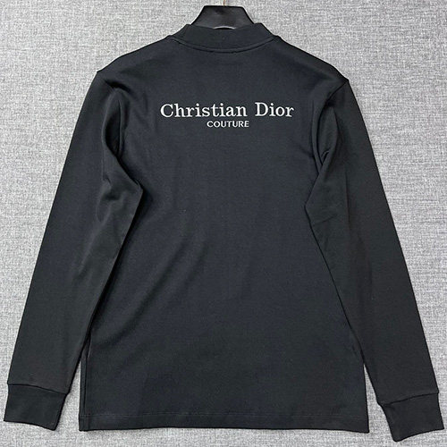 [홍콩명품,Christian Dior] 디올 23SS 로고 자수 긴팔 티셔츠 (블랙), BM9605, JQ, 온라인명품쇼핑몰,남자명품의류,인터넷쇼핑몰,해외직구