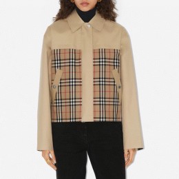 [홍콩명품.Burberry] 버버리 23SS 체크 파넬 코튼 자켓 80711701, BM9815, BR, 온라인명품쇼핑몰,남자명품의류,인터넷쇼핑몰,해외직구