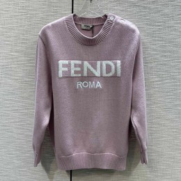 [홍콩명품,FENDI] 펜디 23SS 로고 자수 여성 니트 스웨터 (핑크), BM10133, W2, 온라인명품쇼핑몰,남자명품의류,인터넷쇼핑몰,해외직구