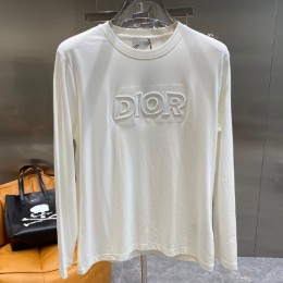 [홍콩명품,Christian Dior] 디올 23SS 로고 자수 긴팔 티셔츠 (2컬러), BM10157, JS, 홍콩명품가방,명품쇼핑몰,크로스백,핸드백,구매대행,무브타임