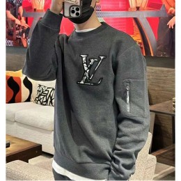 [홍콩명품.LOUIS VUITTON] 루이비통 23SS 코튼 크루넥 1AFAZI 블랙, BM10388, KB, 홍콩명품가방,명품쇼핑몰,크로스백,핸드백,구매대행,무브타임