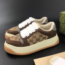 [홍콩명품.Gucci] 구찌 23SS 스크리너 GG 스니커즈 (브라운), SE2277, PMD, 홍콩명품쇼핑몰,무브타임,악세사리,잡화,생활용품