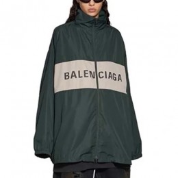 [홍콩명품.BALENCIAGA] 발렌시아가 23SS 로고 스트라이프 오버핏 바람막이 자켓 (2컬러), BM11010, JU, 홍콩명품의류,구매대행,온라인명품