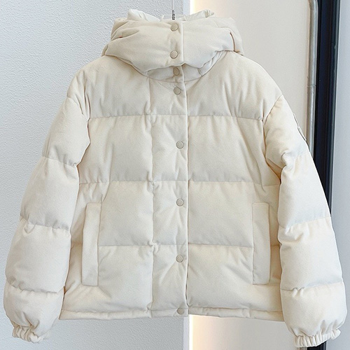 [홍콩명품.MONCLER] 몽클레어 23SS 로고 여성 후드 패딩 자켓 (화이트), BM11360, GHH, 홍콩명품의류,구매대행,온라인명품