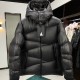 [홍콩명품.MONCLER] 몽클레어 24SS 로고 YONNE 후드 구스다운 패딩 자켓 (블랙), BM11462, KSM, 홍콩명품의류,구매대행,온라인명품