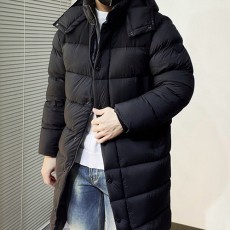 [홍콩명품.MONCLER] 몽클레어 24SS 로고 후드 구스다운 롱패딩 자켓 (블랙), BM11665, JS, 홍콩명품의류,구매대행,온라인명품