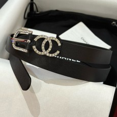 [홍콩명품.CHANEL] 샤넬 24SS 로고 여성 다이아장식 가죽 벨트, BT1115, 2.0cm, BRB, 명품레플리카,인터넷쇼핑몰,남자명품,해외직구