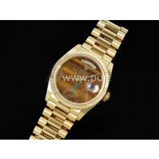 [ROLEX] 로렉스 롤렉스 데이데이트 36mm 옐로우골드 브라운 다이얼