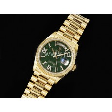 [ROLEX] 로렉스 롤렉스 데이데이트 36mm 옐로우골드 그린 다이얼