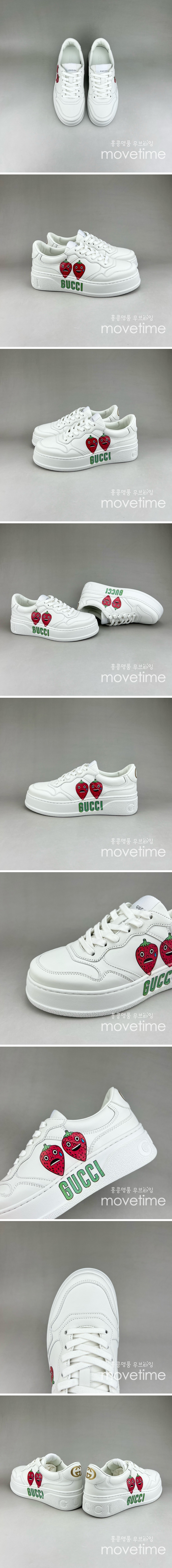 [홍콩명품.Gucci] 구찌 24SS 로고 그래픽 운동화 스니커즈 (화이트), SE2570, S3, 홍콩명품쇼핑몰,무브타임,악세사리,잡화,생활용품