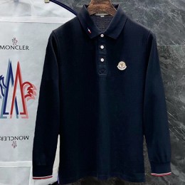 [홍콩명품.MONCLER] 몽클레어 24SS 로고 폴로 긴팔 티셔츠 (3컬러), BM12175, TOP, 홍콩명품의류,구매대행,온라인명품