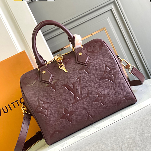 [홍콩명품.LOUIS VUITTON] 루이비통 24SS 스피디 반둘리에 25 와인 토트백 M46646, BGM2576, BDA, 홍콩명품가방,명품쇼핑몰,크로스백,핸드백,구매대행,무브타임