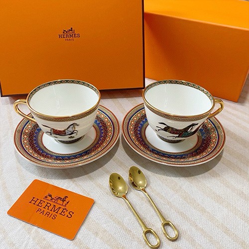 [홍콩명품.Hermes] 에르메스 24SS 로고 티컵 커피컵 세트, ET2084, ZAKKA, 홍콩명품가방,명품쇼핑몰,크로스백,핸드백,구매대행,무브타임