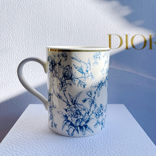 [홍콩명품,Christian Dior] 디올 24SS 메종 선물용 커피컵 머그잔, ET2164, ZAKKA, 명품접시,와인잔,키홀더,내의,양말,가구주변기기