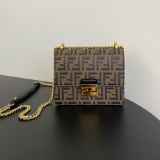 [홍콩명품,FENDI] 펜디 24SS FF패턴 핸드백 크로스백 (브라운-2사이즈), BGM2655, BDA, 홍콩명품가방,명품쇼핑몰,크로스백,핸드백,구매대행,무브타임